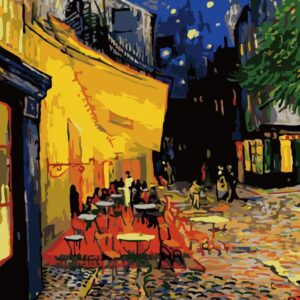 Terraza de Café por la Noche de Van Gogh