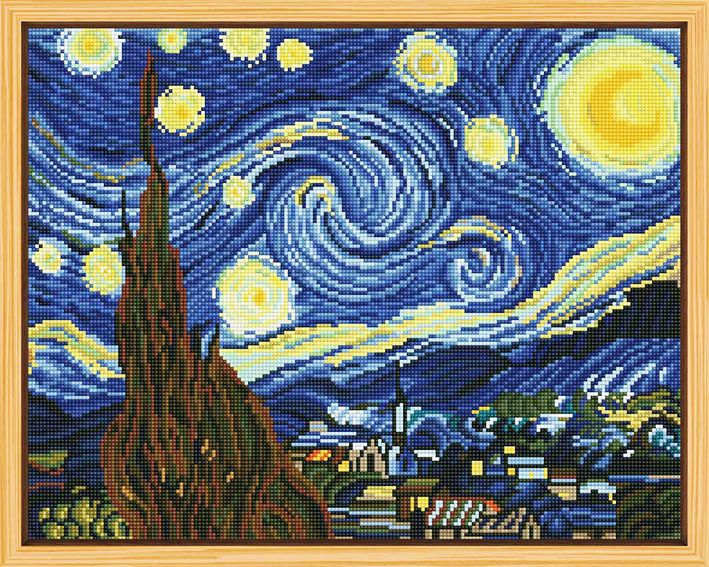 La noche estrellada de Van Gogh 43x54 cm
