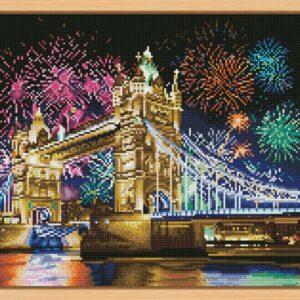 Tower Bridge en diamond painting medida 43x54 cm