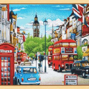 La Ciudad de Londres en diamond painting medida 43x54 cm