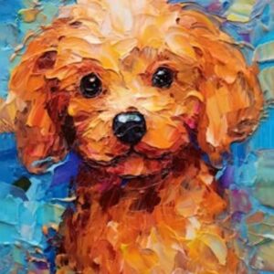 Cariño en Colores al Oleo 50x40 cm